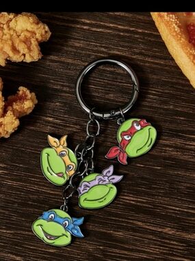 Teenage Mutant Ninja Turtles Bag Charm/ Keychain
